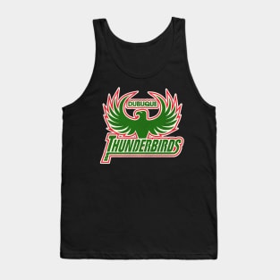 Defunct Dubuque Thunderbirds Hockey Team Tank Top